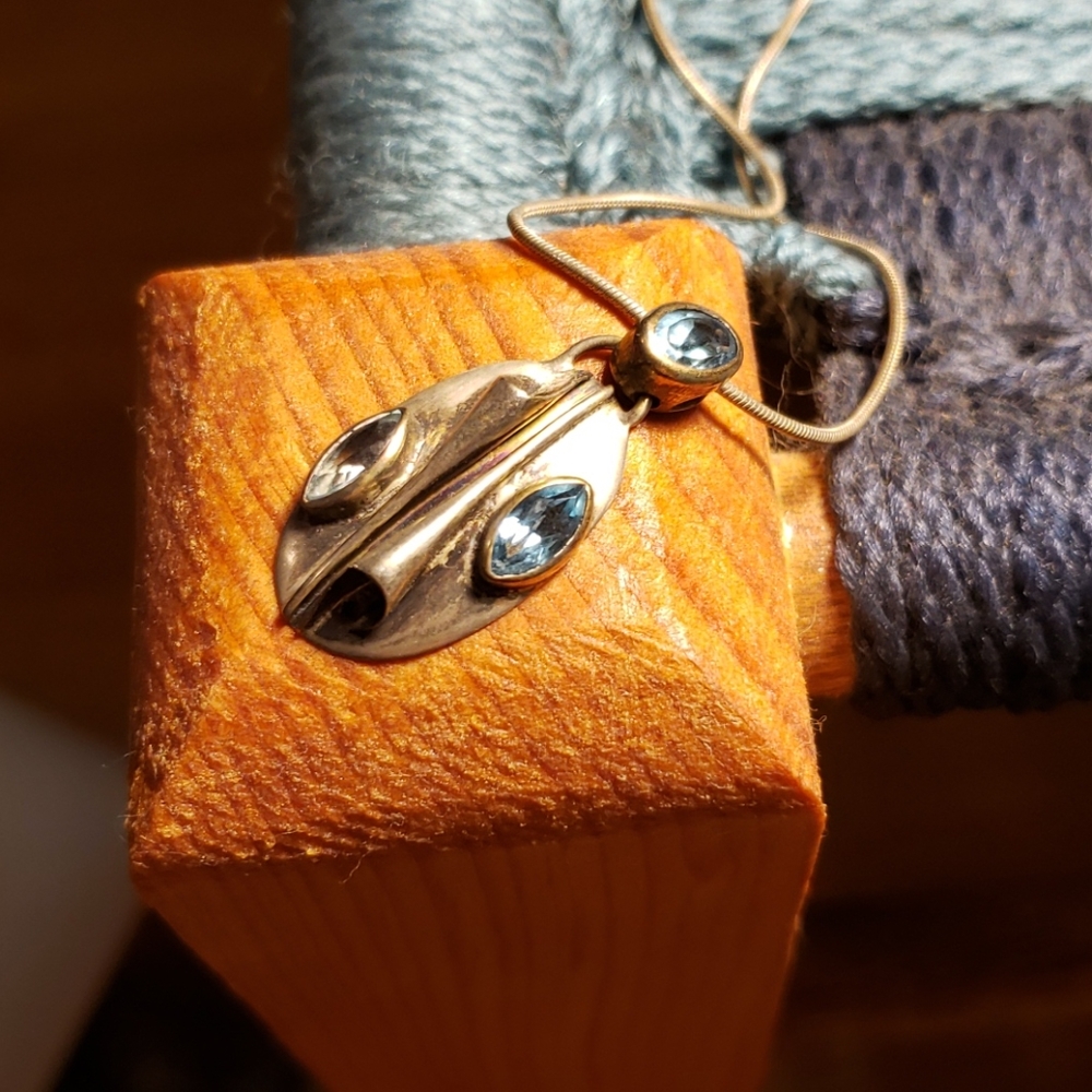 Vintage Hand-made Sterling Necklace